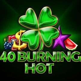 40 Burning Hot game by Amusnet Interactive – logo hosted on Spinjo Casino