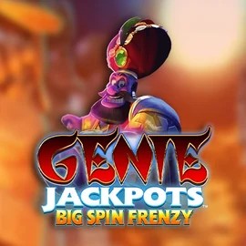 Genie Jackpots: Big Spin Frenzy slot visual from Blueprint Gaming available on spinjos.it