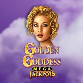 Jackpots logo of Golden Goddess Megajackpots from IGT at Spinjo Casino