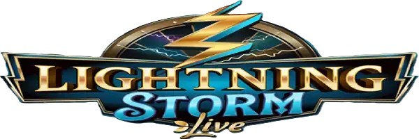 Lightning Storm slot visual from Evolution available on spinjos.it