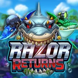 Razor Returns casino game by Push Gaming – featured logo at Spinjo Casino