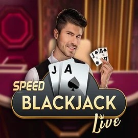 Speed Blackjack logo by Pragmatic Play Spinjo Casino