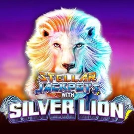 Try Stellar Jackpots with Silver Lion slot by Lightning Box Game on spinjos.it – logo image