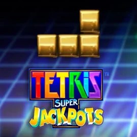 Jackpots logo of Tetris Super Jackpots from WMS at Spinjo Casino