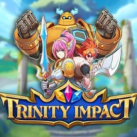 Slots logo of Trinity Impact from Play'n GO at Spinjo Casino